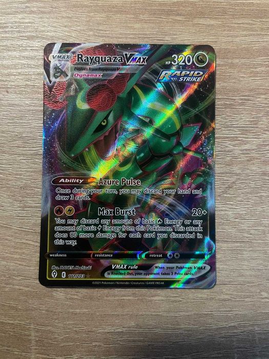 Rayquaza VMAX - SWSH07: Evolving Skies