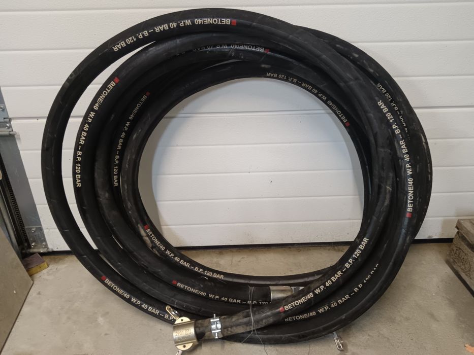 Furtun pompa de tencuit de 35 mm 15 m lung