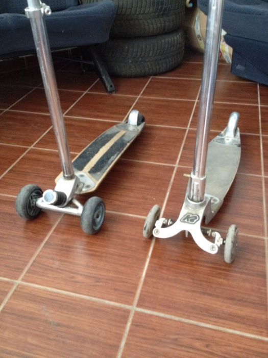 Trotineta aluminiu