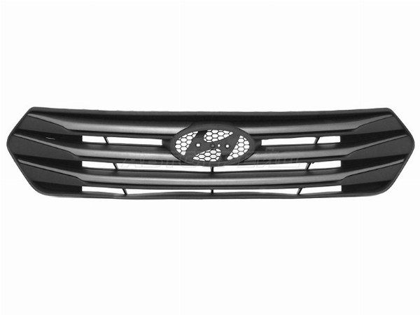 Решетка радиатора черно-серая Hyundai Creta