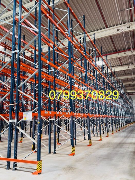 Rafturi metalice imdustriale 2,7 m sau 3,6 m lungime 3000-4000 kg etaj