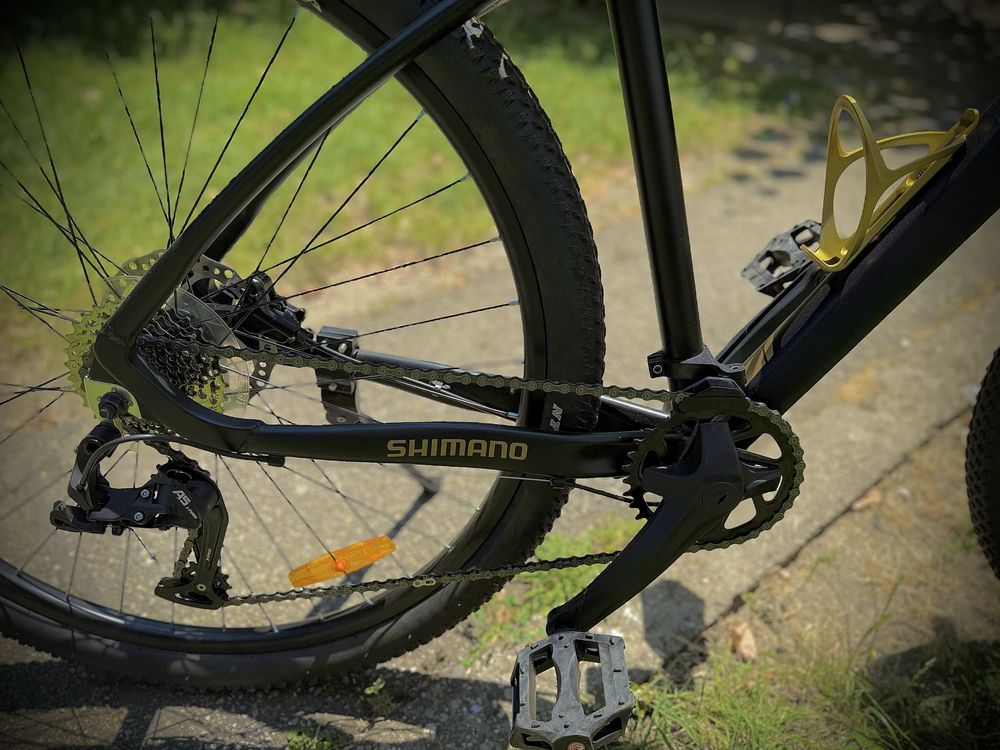 Bicicleta KTM noua frane hidraulice suspensie fata reglabila roti 29