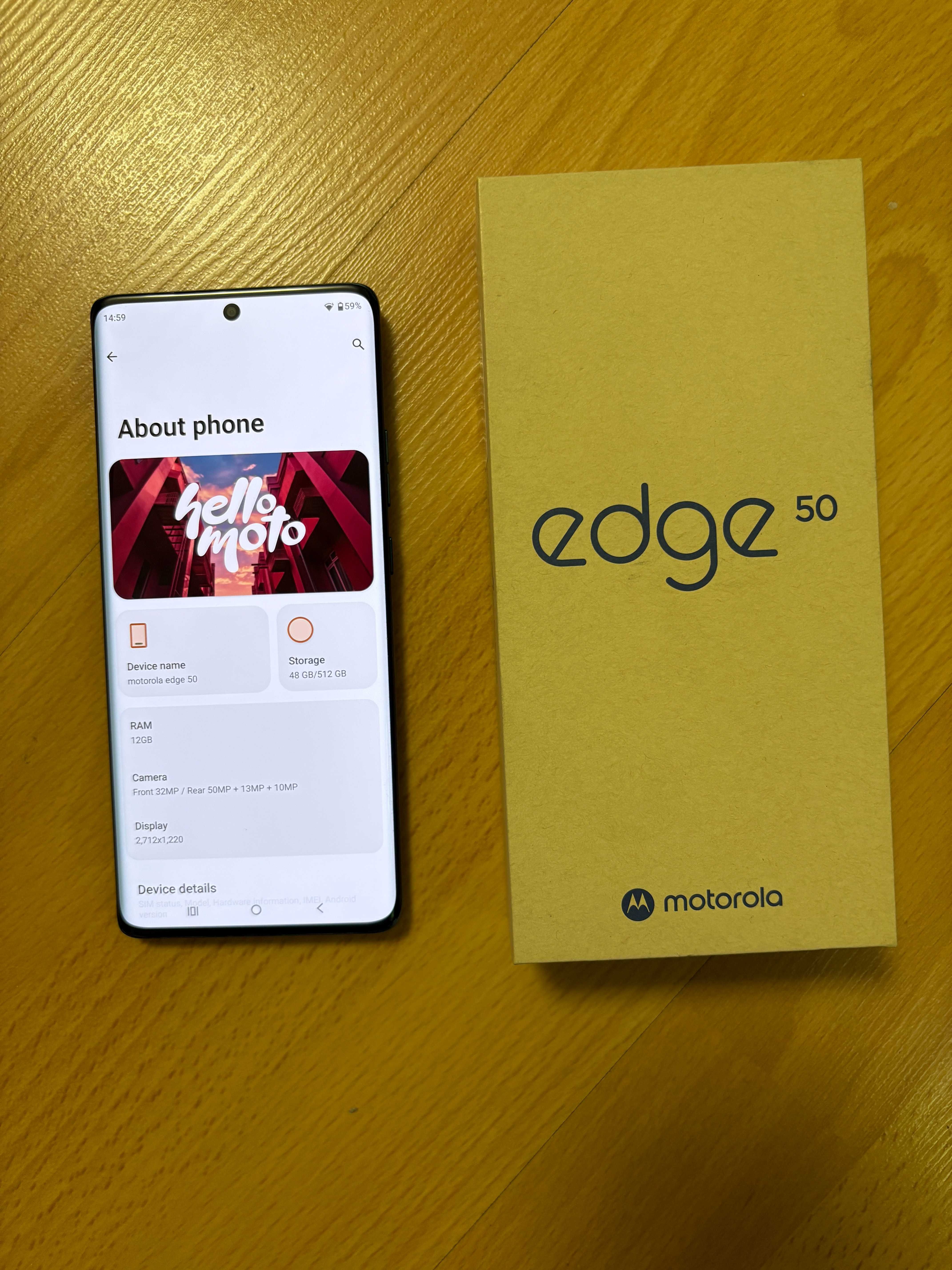 Motorola Edge 50, ca nou, 512 GB