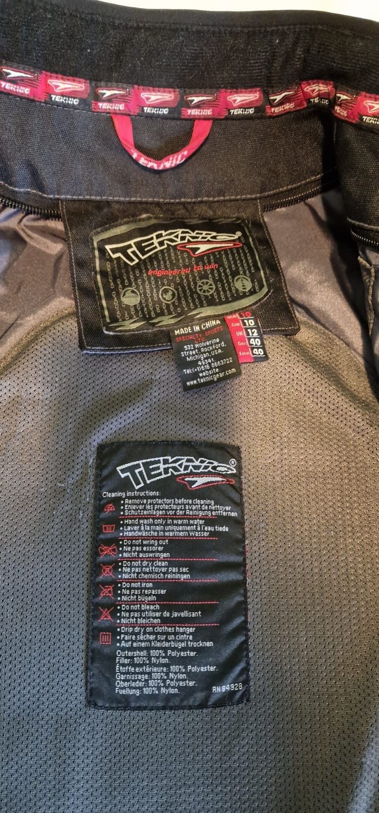 Jacheta moto unisex