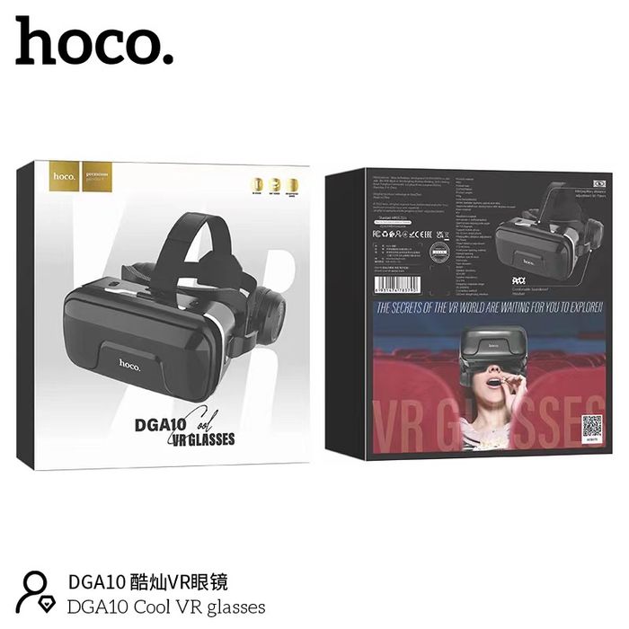 Игровые 3D очки виртуальной реальности HOCO VR DGA10 с наушниками