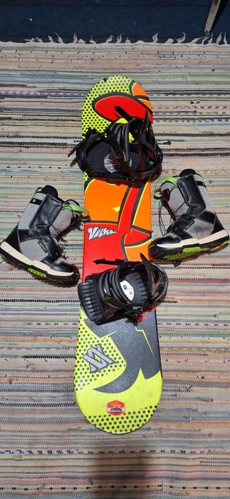 Placa 115 cm snowboard-boots