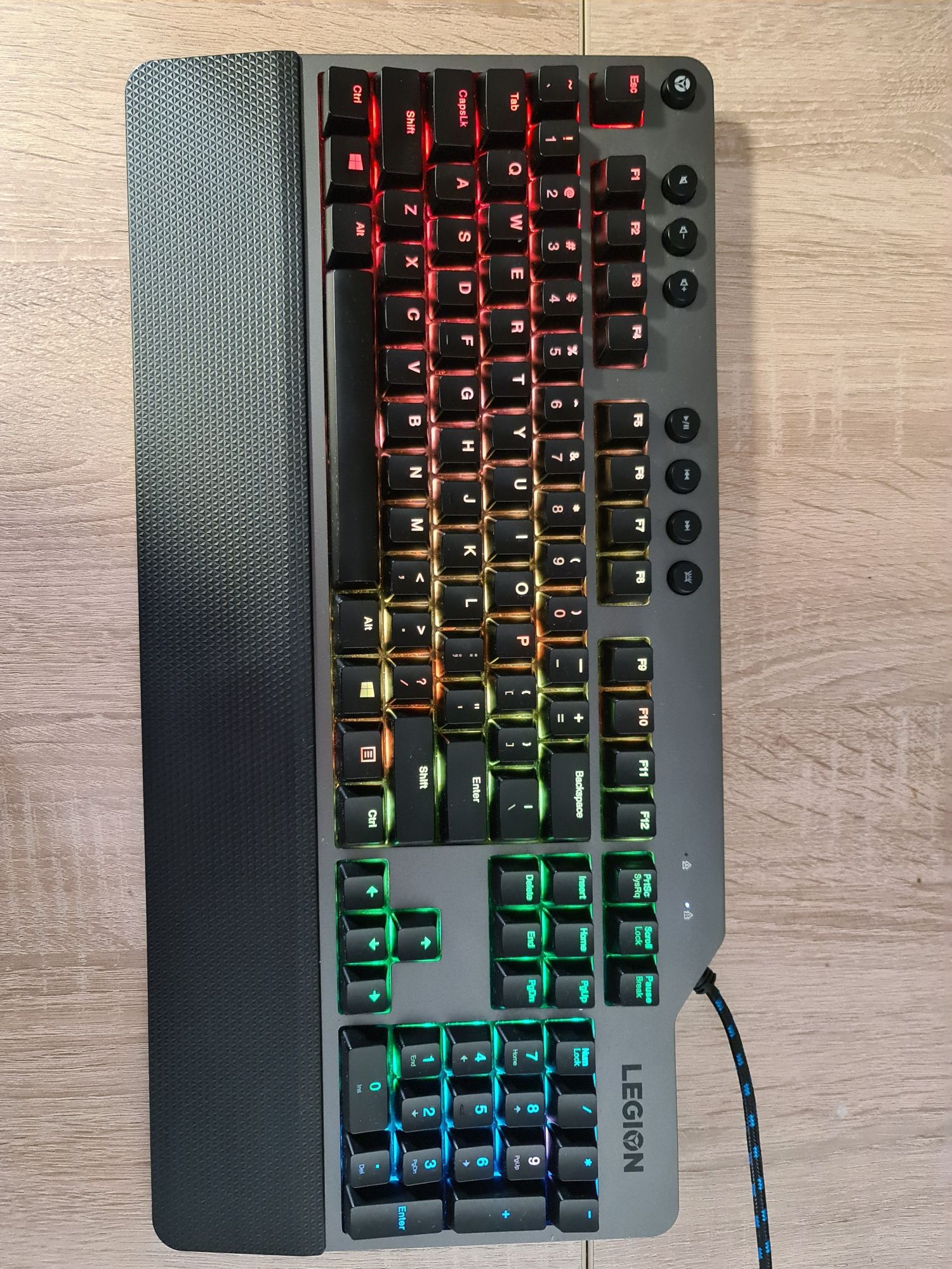 Tastatură gaming mecanică Lenovo Legion K500 RGB