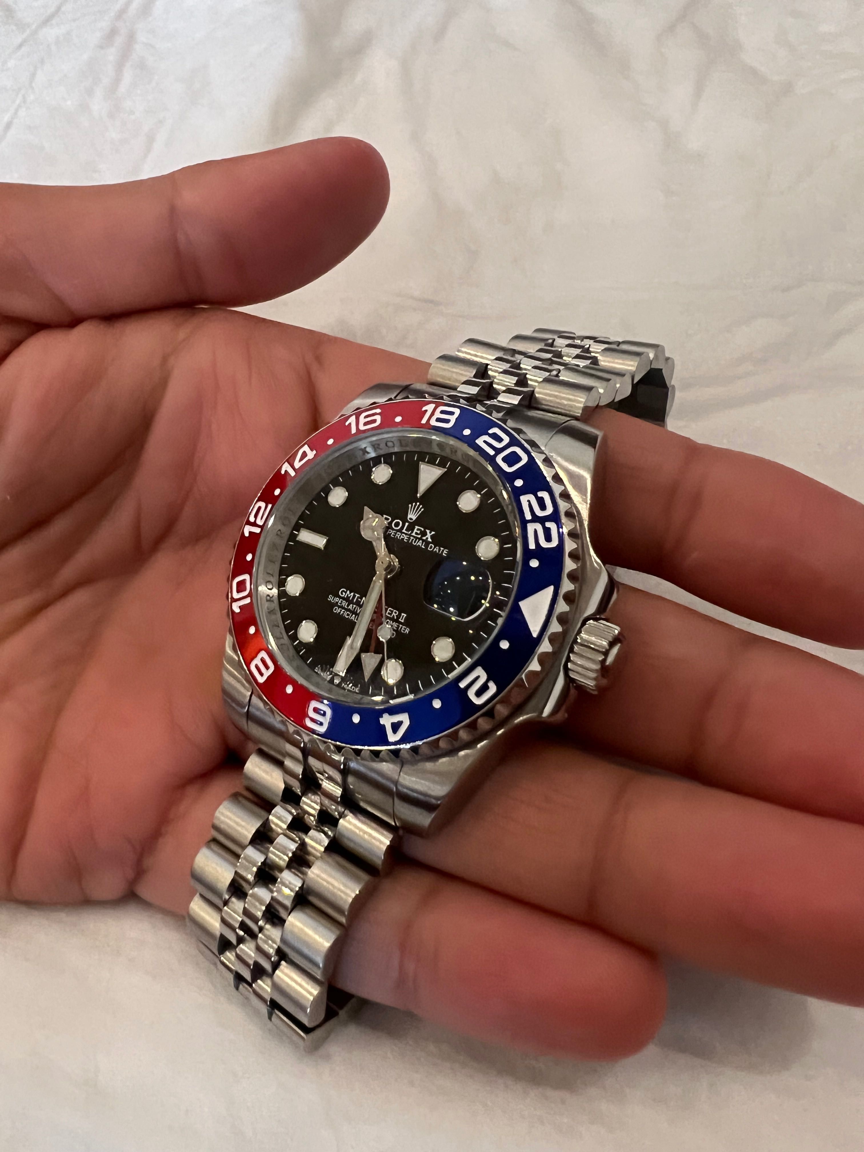 Rolex GMT Master II Pepsi Мъжки Автоматичен Часовник
