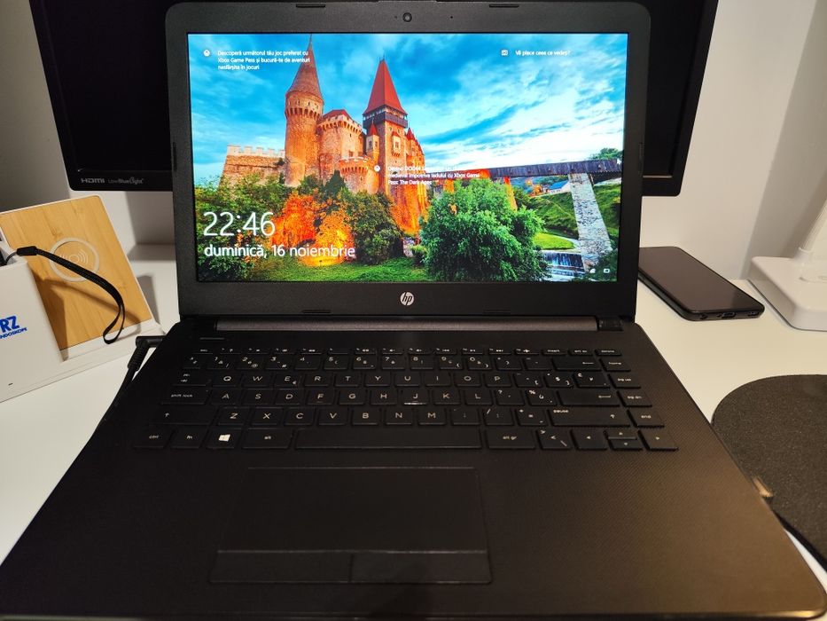 Laptop Full-HD, HP - Model 3168NGW, procesor I5-8250U, IPS display!