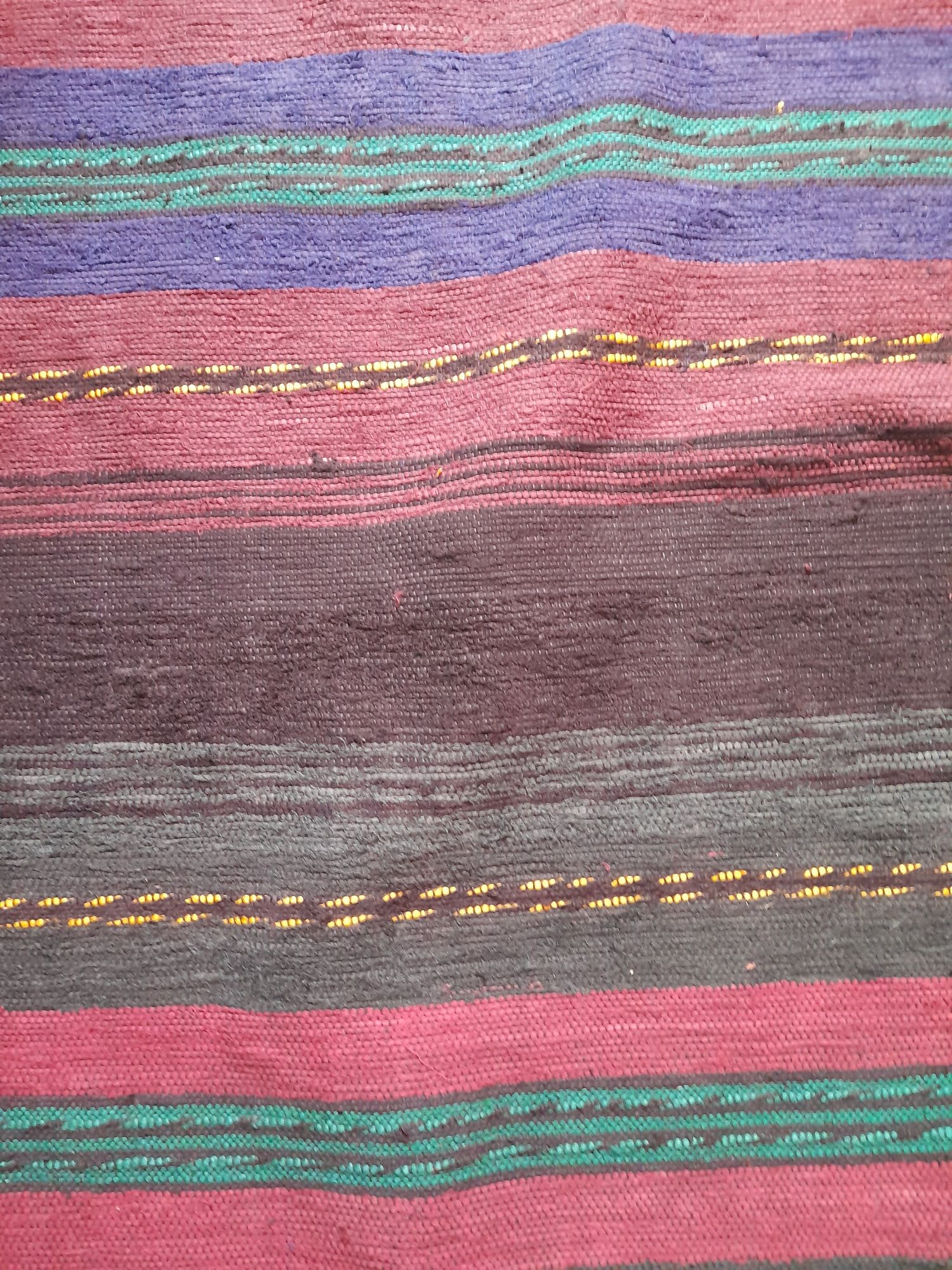 Нови - памучна пътека домашно тъкана  и дебело вълнено одеяло