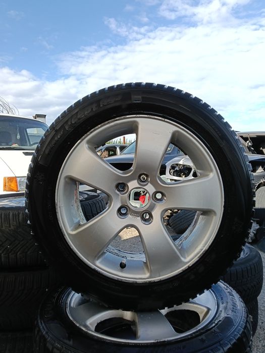 Jante R16 5x112+Anvelope 205/55/R16 Audi/Vw/Seat/Skoda