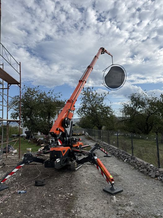 Inchiriere macara electrica spider