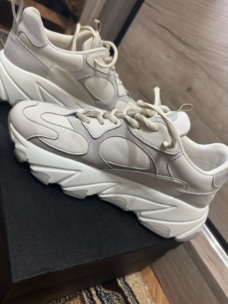 Sneakers femei LOVELLA il passo , piele, piele intoarsa