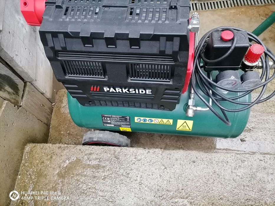 Parkside компресор 50л