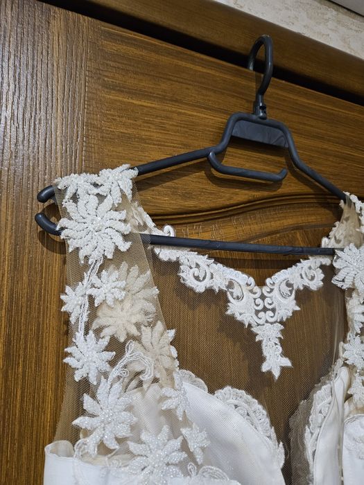 Сватбена рокля за 160см 48кг