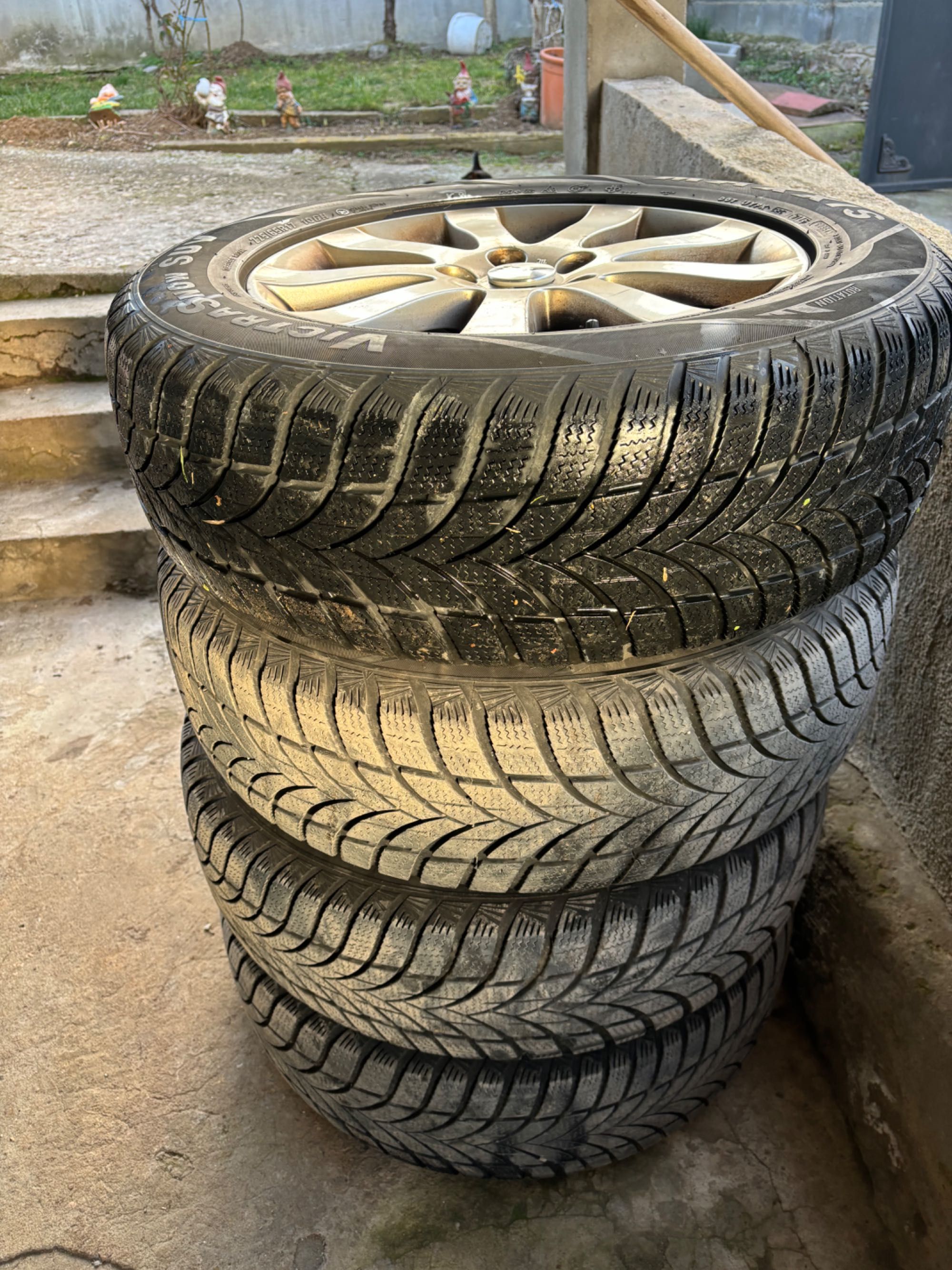 Алуминиеви Джанти с зимни гуми 17” 5x114,3 Suzuki, Toyota,Honda,Nissan