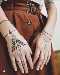 Tatuaje cu henna naturala