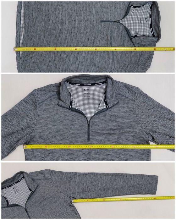 Bluza NIKE Running Dri - Fit cu fermoar scurt mărimea L (men)