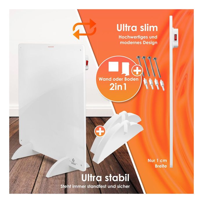 Инфрачервен керамичен нагревател KESSER: е-но ефективен и екологичен