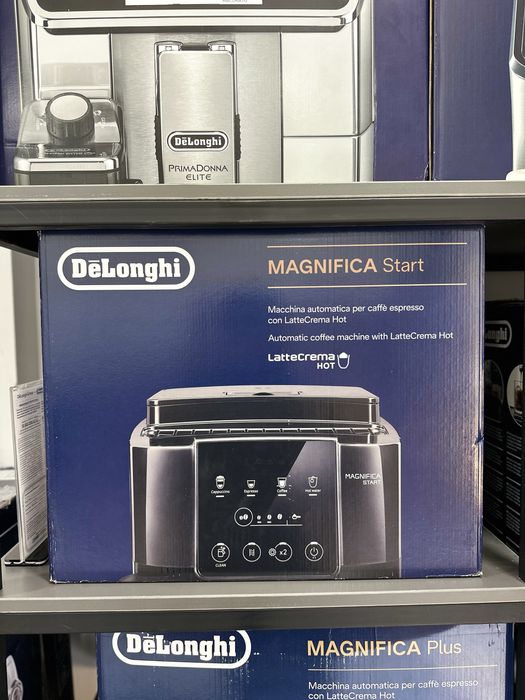 Кофемашина DeLonghi Magnifica Start с сенсорной управленией, офф гаран