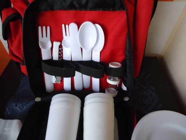 хладилна чанта за пикник за двама