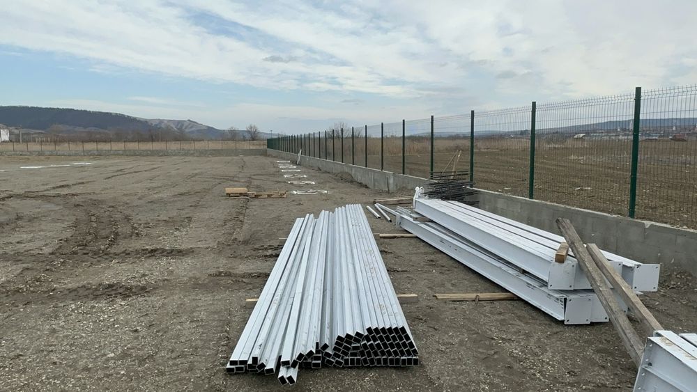 Hala metalica hale demontabile structura metalica pe suruburi  montaj