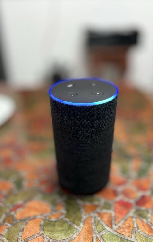 Boxa Inteligenta Amazon Alexa Echo 2-Perfect Functionala-Alimentare-OK