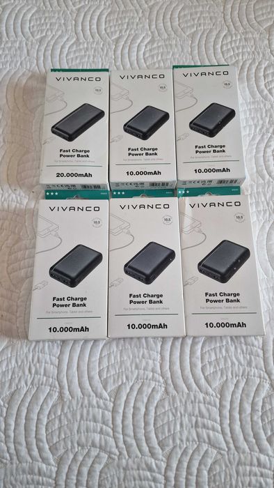 Baterie externa VIVANCO 10000 mAh, fast charge