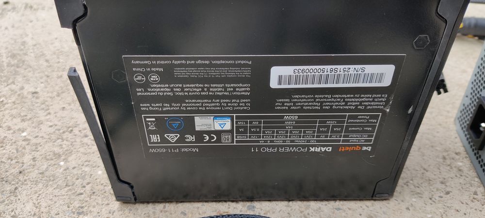 2 Surse PC defecte