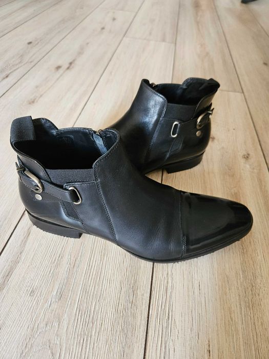 Мъжки елегантни кожени боти Massimo Zardi, размер 42