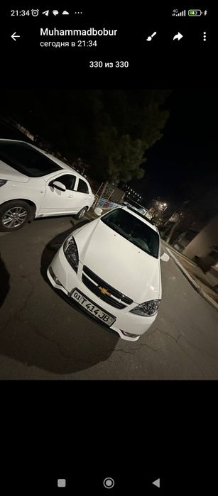 Lasetti jentra 2023yil 57000 probeg naqd rangi oq