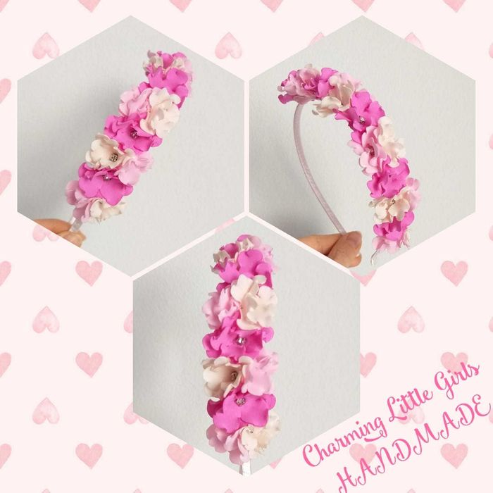 Диадеми и ленти изцяло ръчна изработка