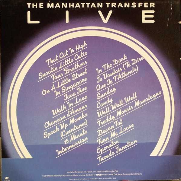 The Manhattan Transfer ( 3 альбома, 3 виниловые пластинки )