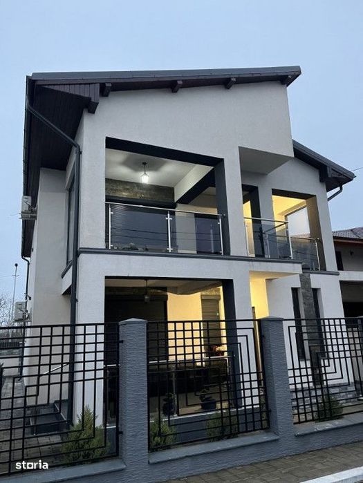 exclusivitate! Vila moderna P+1, mobilata utilata lux, Valu lui Traian