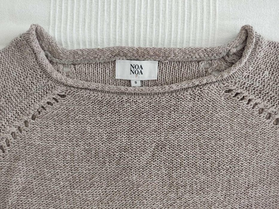 Блузи с дълъг ръкав от мохер, лен, памук и коприна