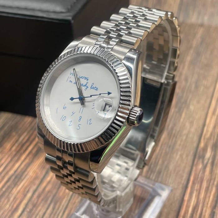 Ceas Seiko Datejust "Who cares I'm already late" Automatic