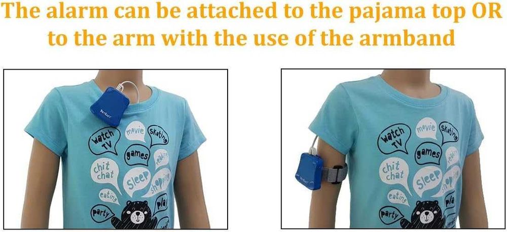 Aларма за нощно напикаване с 6 избираеми звука и вибрация DryEasy