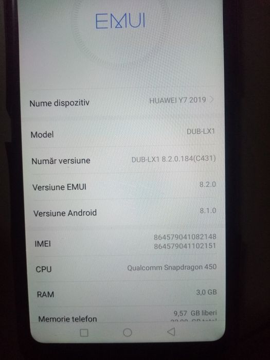 HUAWEI.. y7 2019