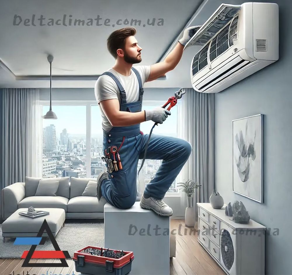 Установка кондиционера 24/7