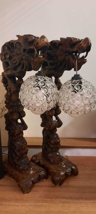 Set de Iluminat Sculptat – Artă, Misticism și Eleganță Unică!