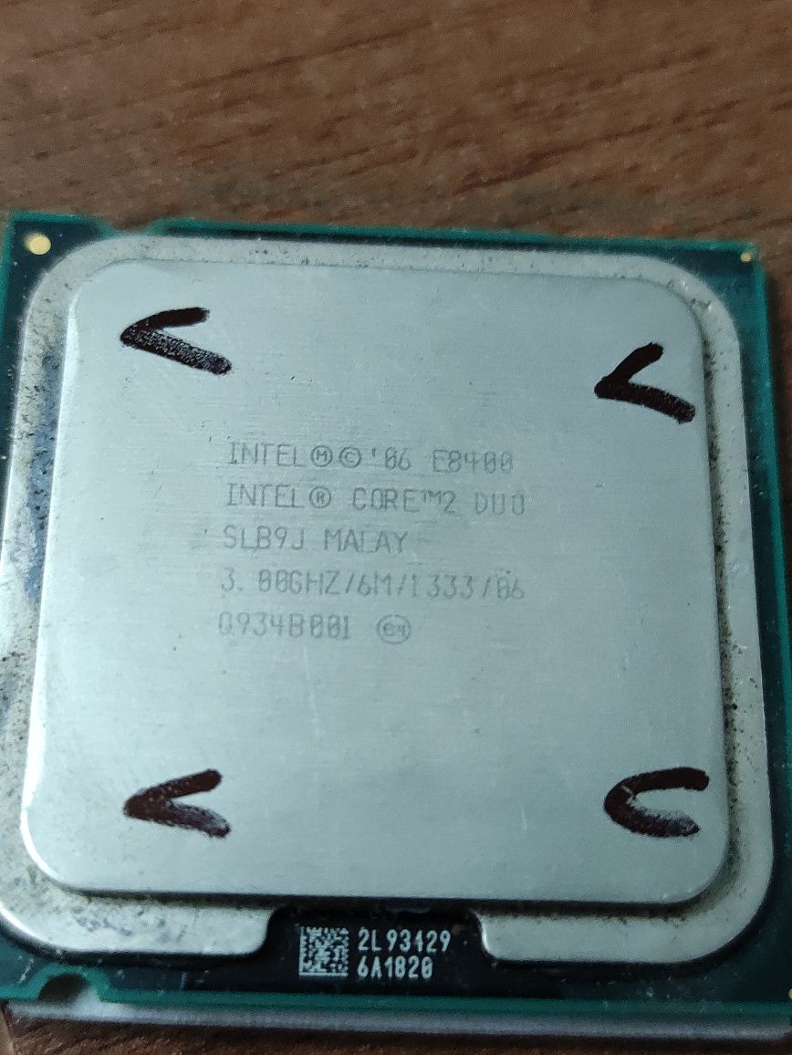 Продам мощный 2-ядерный Е8400 Intel core 2 Duo