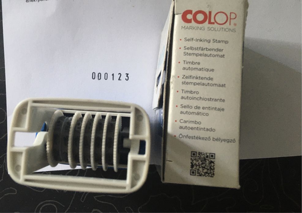 Печат-номератор COLOP