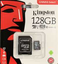 Card de memorie Kingston MicroSDXC, 32Gb, 64Gb, 128Gb