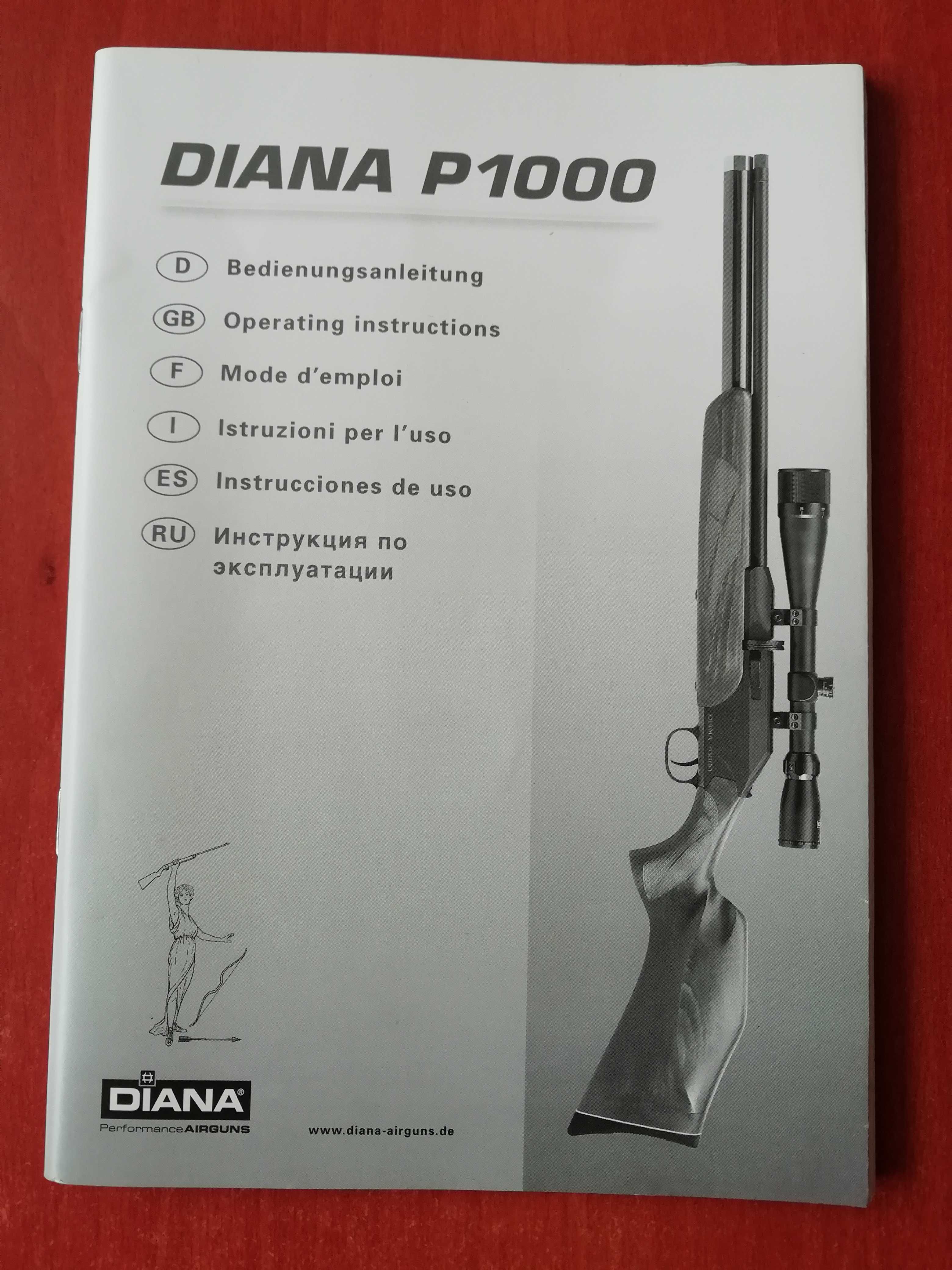 Въздушна пушка Diana p1000 th 22cal