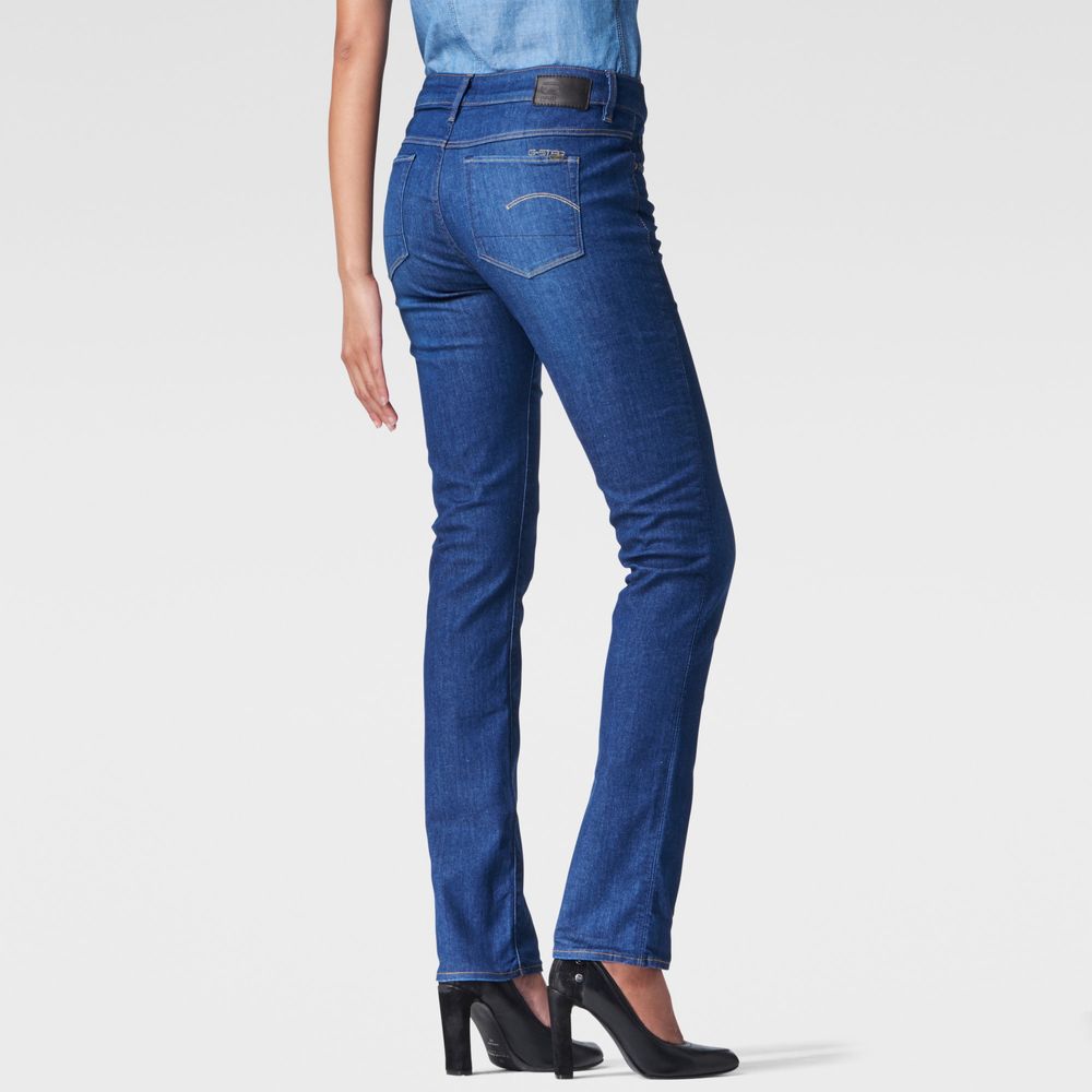 НОВИ G-Star RAW 3301 Contour High Waist Straight Jeans ОРИГИНАЛ дамски