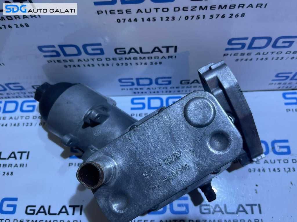 Corp Carcasa Filtru Ulei Termoflot Radiator Racitor Ulei BMW Seria 5 E60 E61 525 2.5 D 2003 - 2010 Cod 7788453