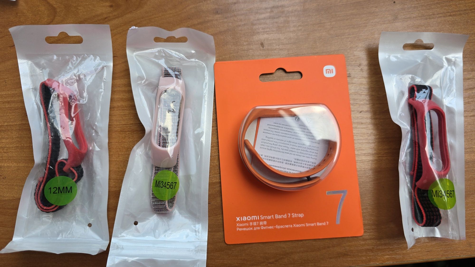 ремешки на MI band 3,4,5,6,7,8,9,10