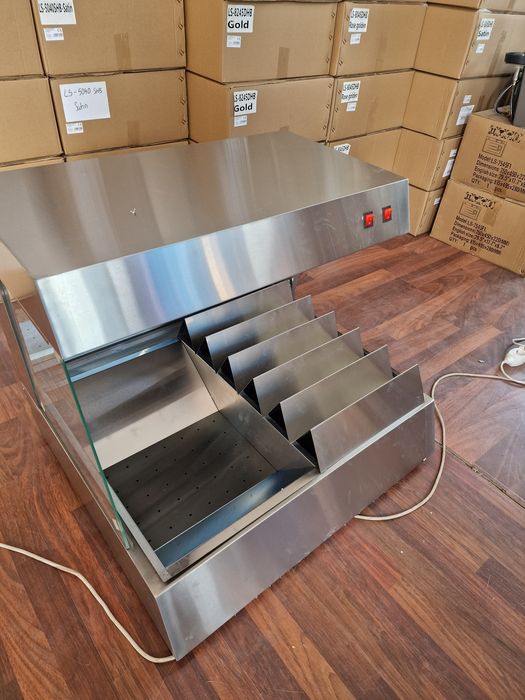 REDUCERE Aparat vitrina mentinere cald cartofi TRANSPORT GRATUIT