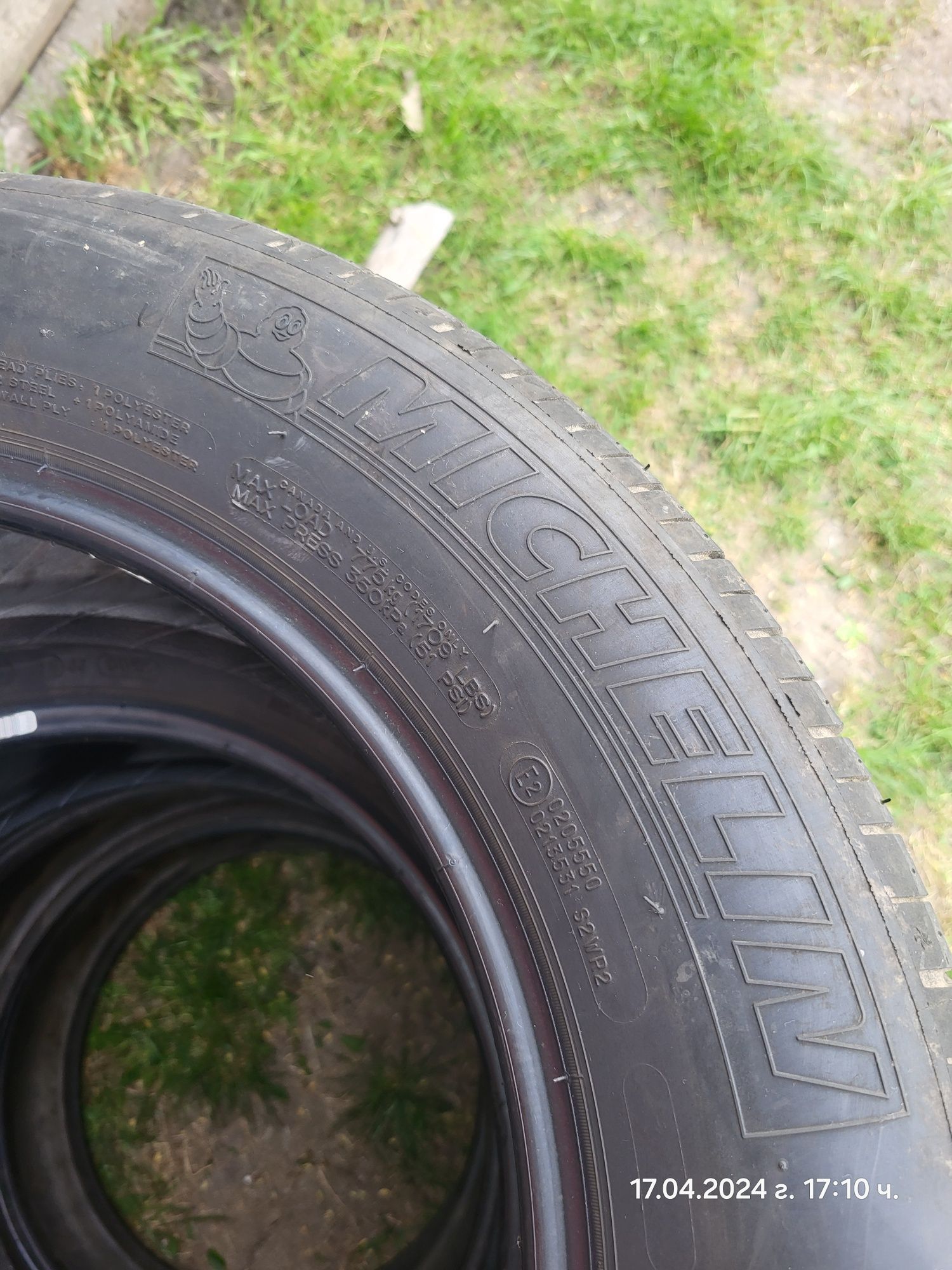 4 бр Летни гуми Michelin 235/55/17