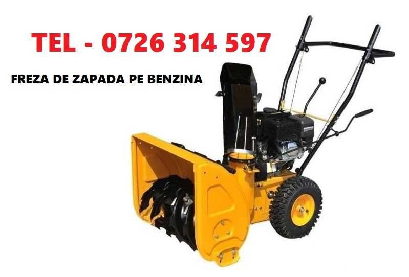 freza de ZAPADA noua pe BENZINA NAC motor 163 cc 6 CP model ZLST551Q